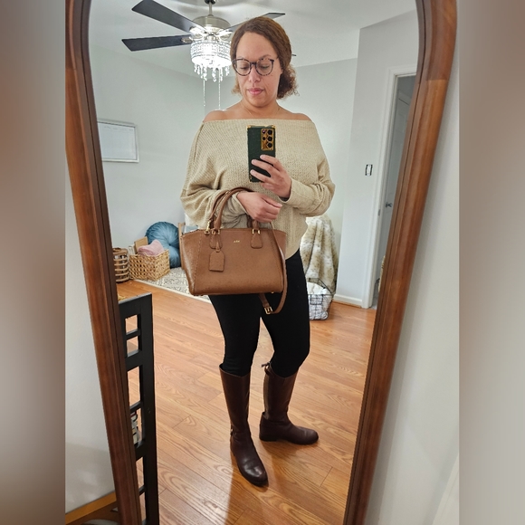 Ralph LAUREN Leather Satchel - Picture 16 of 17